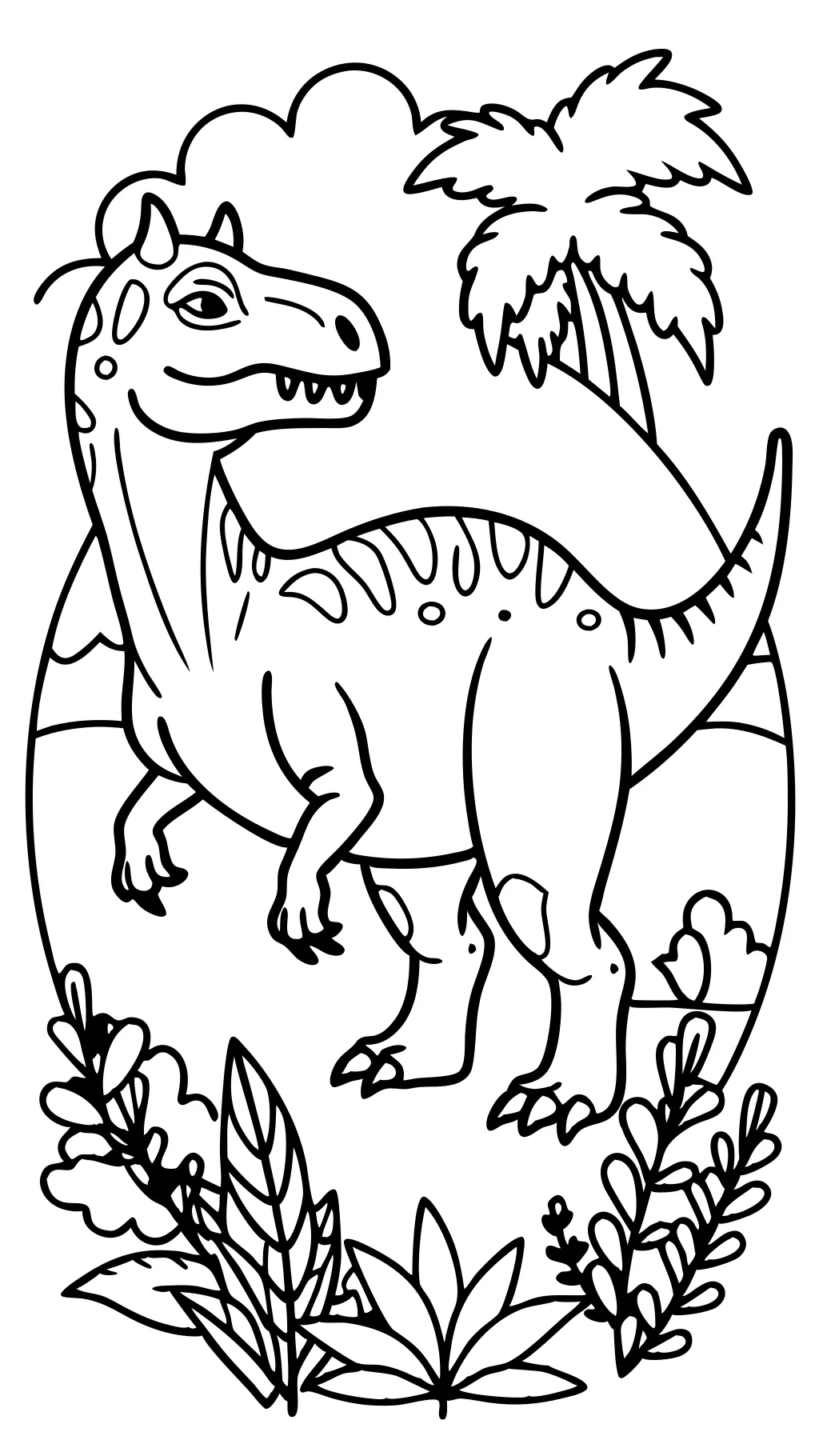 carnotaurus coloring pages